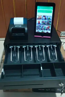Mesin kasir android 3/32 4G LTE FULLSET
