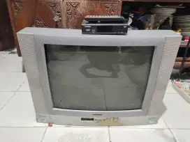 Tv Toshiba 21inc + stb