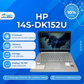 LAPTOP HP 14S-DK152U TERCANGGIH DI MALANG