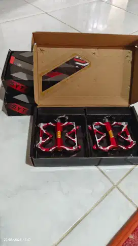 Pedal sepeda Aloy syte 3 bearing