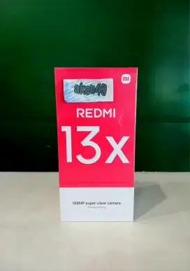 Xiaomi Redmi 13X 8GB 256GB Helio G91 Ultra Camera Triplecam 108Mp