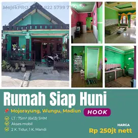 Rumah Siap Huni di Desa Mojorayung, Wungu, Madiun