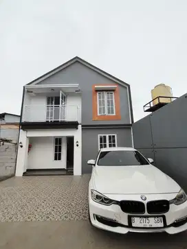 Rumah Mezanine Siap Huni Dp 10 Juta All in dkt Stasiun Sudimara