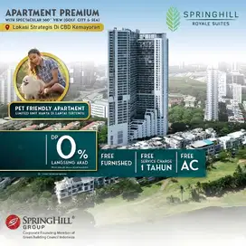 APARTEMEN SPRINGHIL KEMAYORAN TOWER BARU & UNIT BARU FREE DP VIEW GOLF