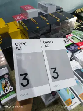 Oppo a3 8/128 baru dan segel murah