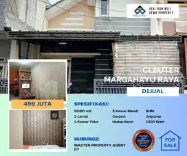 Jual cepat rumah 400 jutaan jarang ada di Cluster Margahayu cash only