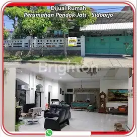 Rumah mewah siap huni di pondok jati, komersial area dekat tol, mal