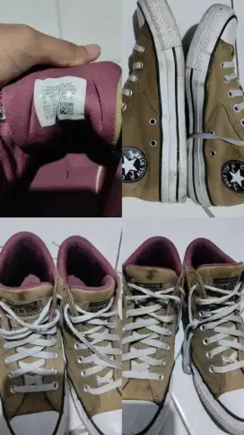 sepatu Converse kulit