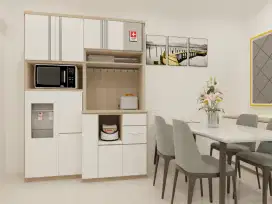 Jasa interior design kabinet elegan classic
