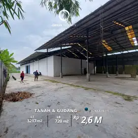 Tanah dan Gudang Jalan Kelambir 5 Hamparan Perak Desa Sialang Muda