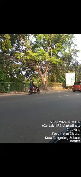 lahan cantik di jln utama re Martadinata SHM