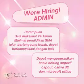 Admin Gwyn Beauty Studio Gading Serpong