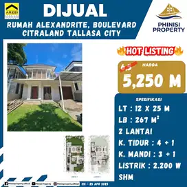DIJUAL RUMAH MURAH BANTING HARGA DI CITRALAND TALLASA CITY
