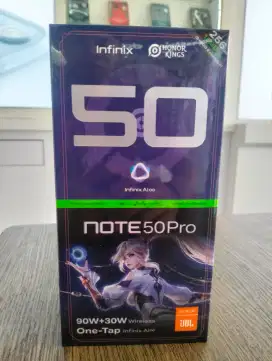 INFINIX NOTE 50PRO 8/256 SEGEL BOX