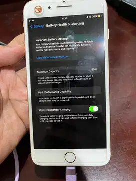 Iphone 8 plus 64GB white pink