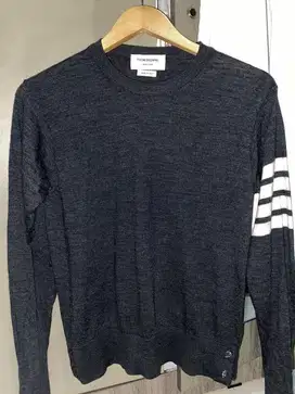 Thom browne 4-bar pull over made in italy