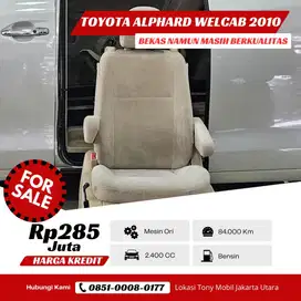 Welcab Toyota Alphard G 2010 Silver