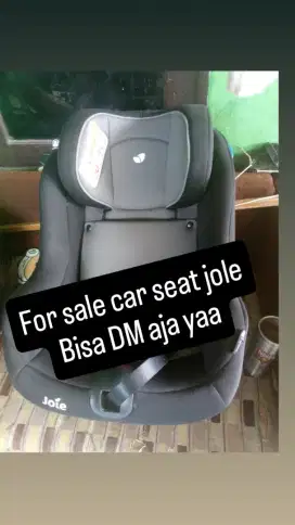 Car seat jole no minus