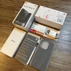 xiaomi redmi note 14 8/256gb fullset resmi garansi panjang