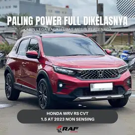HONDA WRV WR-V RS 1.5 CVT AT 2023 MERAH MATIC NON SENSING