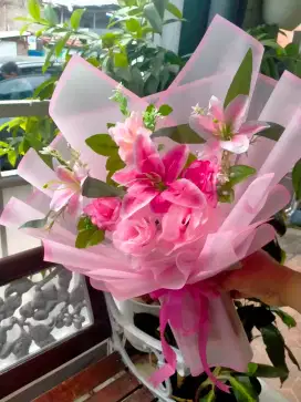 Bunga buket artifisial