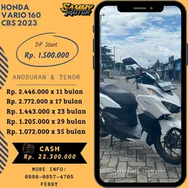 VARIO 160 CBS 2023 DP 1.5jt