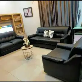 Servis sofa ganti kain+busa minimalist