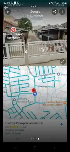 1 KM dari mal GGP dan 2 KM mal Pakuwon
