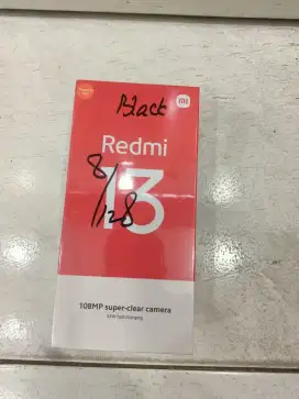 Xiomi redmi 13 ram 8/128 warn chat aja