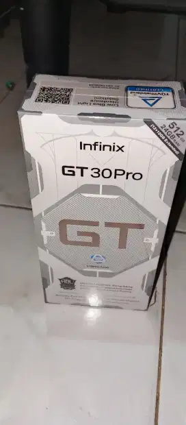Infinix GT 30 Pro 12/512 White Baru Segel Garansi Resmi