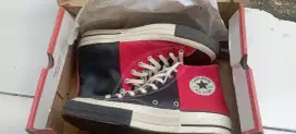 Converse rival red high uk.42/8.5