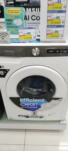 Mesin cuci samsung 9KG cicilan tanpa DP indodana payla