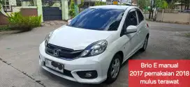 Brio E manual 2017,pemakaian 2018 bulan 2