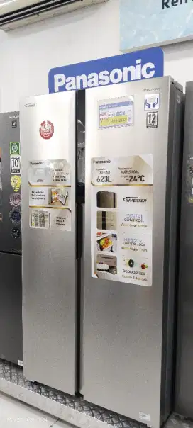Kulkas Panasonic 592L cicilan tanpa DP indodana paylater