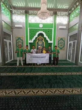 Tersedia Karpet sajadah Masjid import pembelian menyesuaikan kebutuhan