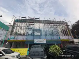 Panel ACP Fasad. ACP Facade. Curtain Wall Kaca. Outdoor Signage