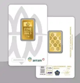 Logam mulia Antam 5 gram