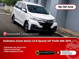 [PAJAK PANJANG] Daihatsu Great Xenia 1.3 R Sporty MT Putih 2017/2018