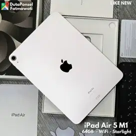 IPAD AIR 5 64GB WIFI STARLIGHT FULLSET LIKE A NEW