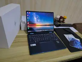 Laptop HP Spectre x360 i7 1355u ram 32tb SSD 2TB Oled mirip xps yoga