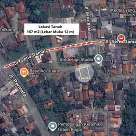 [Kavling Setia Damai, Parung - Bogor] Dijual Tanah Seluas 187 m2