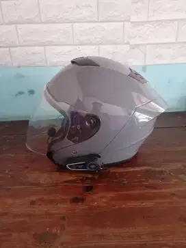 helm mla rr 15 + intercom.. shock vario 125 new