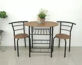 Dijual cepat meja makan set 2 kursi