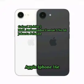 Apple Iphone 16e 128GB Resmi ibox Bisa Cash Kredit Tukar Tambah