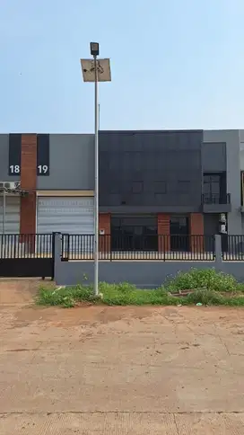 Gudang new +kantor 2 lantai 20 mnit bsd termurah
