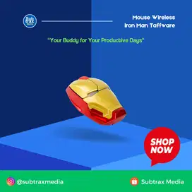 Mouse Wireless Iron Man Taffware