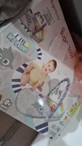 Playgim Playmat Sugarbaby alas tummy time