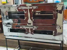 Oven Gas Stainless anti karat full peredam panas