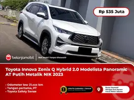 [LOW KM] Toyota Innova Zenix Q HV 2.0 Modelista AT Putih 2023/2024