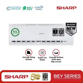 AC Sharp AH-A5BEY 1/2 PK Baru Promo – Hanya 3,5 Juta!